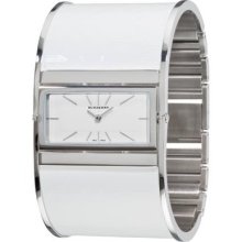 Burberry Women's Reversible White Bangle Watch Bu4938