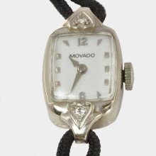 C1950 movado ladies vintage wrist watch