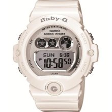 Casio Baby-g Bg6900-7 Watch White W/mirror Face Msrp $99