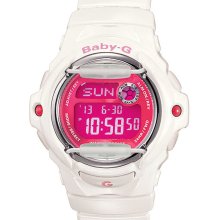 Casio Baby-G wrist watches: Baby-G Bg169r Series Pink/Wht bg169r-7d