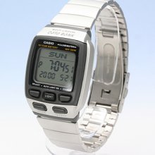 Casio Data Bank Digital Watch Db-37hd-7 Db-37hd