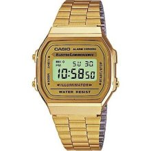 Casio Dress Digital Mens Watch A168wg9