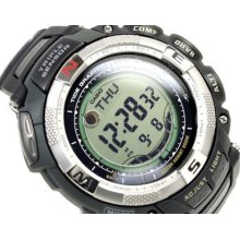 Casio Protrek Tough Solar Tide Graph 660ft Prg-130-1vdr Warranty,box, Rrp:Â£250