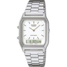 Casio Watch Aq-230a-7dmqyes Analogue Digital Combination Watch