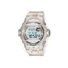 Casio Womens BG169R-7B Baby-G Clear Whale Digital Sport Watch