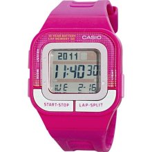 Casio Women's SDB100-4A Sport Multi-Function Grey Dial Dual Time Watch