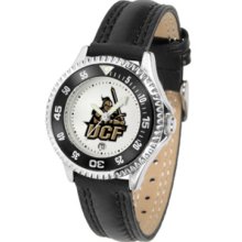 Central Florida Knights Competitor Ladies Watch with Leather Band