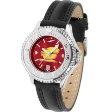 Central Michigan Chippewas CMU Womens Leather Wrist Watch