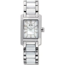 Ceramic Coutureâ„¢ & Stainless Steel Ladies Watchenticing