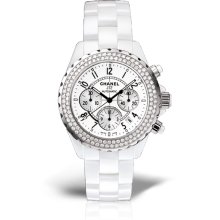 Chanel Women's J12 Jewelry White Dial Watch H1008