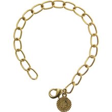Charm Bracelet Gold Tone