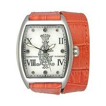 Christian Audigier Analog Collection Entice-Orange Mother-of-pearl Dial Women's watch #SPE-619