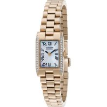 Citizen Eco-Drive Silhouette Crystal Ladies Watch EW9813-50D
