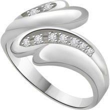 Classic Diamond Gold Ring SDR609