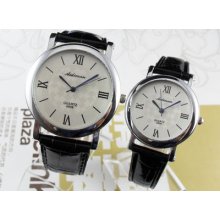 Classic Lovers Black Unisex Men's Women's Watch Quartz Wrist Watches Hour A609