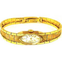 Classic Lucien Piccard 14k Gold Watch And Band 24.2 Gms