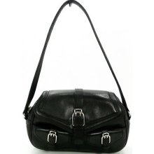 Cole Haan Black Leather Shoulder Purse Bag Style: Alexa Sp05 $295 Exc Cond