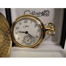 Colibri 17jewel Swiss Incabloc Wind-up Goldtone Pocketwatch As-is