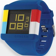 Converse High Score Blue Silicone Digital Chronograph Watch - Vr014450