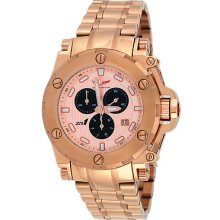 Corvette Cr220-rg Men's Zr1 Collection Rose Gold Tone Swiss Chronograph Watch