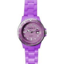 Dakota 3039-9 Watch Fusion Color Link Purple Dial Amp Plastic Link Band 3039-9