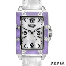 DEDIA 6201LR003 Swiss Movement Diamond Ladies Watch