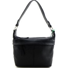 Designer Inspired Genuine Leather Medium Hobo Shoulder Bag Purse Handbag Brown