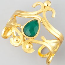 Devon Leigh Egyptian Gold Cuff