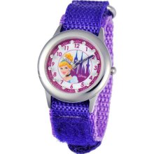 Disney Girl's Glitz Cinderella Time Teacher Watch