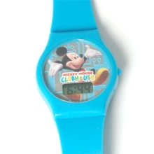 Disney Mickey Mouse Clubhouse Digital Blue Strap Kids Watch