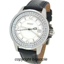Dkny Mother-Of-Pearl Date Display Ladies Watch NY4471