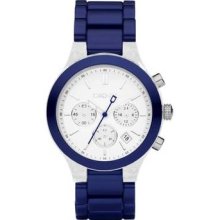 Dkny Watch Ny8265 Chronograph White Dial Women's