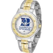 Duke University Blue Devils Sport Executive Gold Two Tone Watch Nip