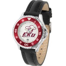 Eastern Kentucky Colonels Competitor Ladies Watch with Leather Band