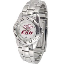 Eastern Kentucky Colonels Womens Steel Sports Watch