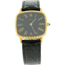 Ebel Vintage 18k Yellow Gold Men's Manual Winding Watch