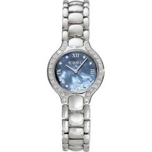 Ebel Women's Beluga Mother-of-pearl Dial Diamond Markers And Bezel Watch