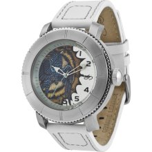 Ed Hardy Men's Stainless Steel Bird Watch (Ed Hardy Men's Astor White Quartz Watch)