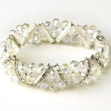 Elegance by carbonneau b-7616-clear clear silver clear - Silver Clear