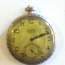 Elgin Pocket Watch 14k Goldfilled 17 Jewels Working Pocket Watch C102sbb13