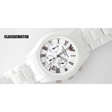 Emporio Armani Ceramic Watch -< Ar1416> - For Gents