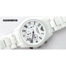 Emporio Armani Ceramic Watch -< Ar1403> - For Gents