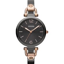 Es3111... Fossil 'georgia' Round Dial Bangle Lady S Watch