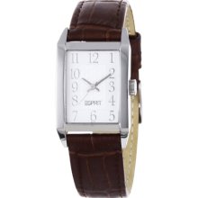 Esprit Ladies Watch Fundamental Silver Brown A.Es000a.Eo2007