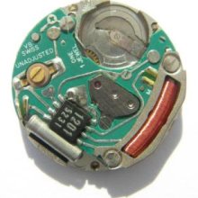 Eta 556.155 Swiss Ladies Watch Movement + Dial Running