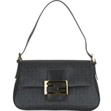 fendi: black mamma forever mini bag