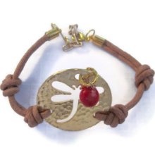 Firefly Leather Bracelet