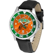 Florida A&M Rattlers FAMU Mens Leather Anochrome Watch