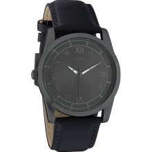 Flud Watches The Moment Watch With Interchangeable Bands in Gun Metal