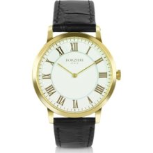 Forzieri Designer Men's Watches, Donatello - Slim Leather Watch